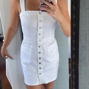 Jean Utility Jumper Dress